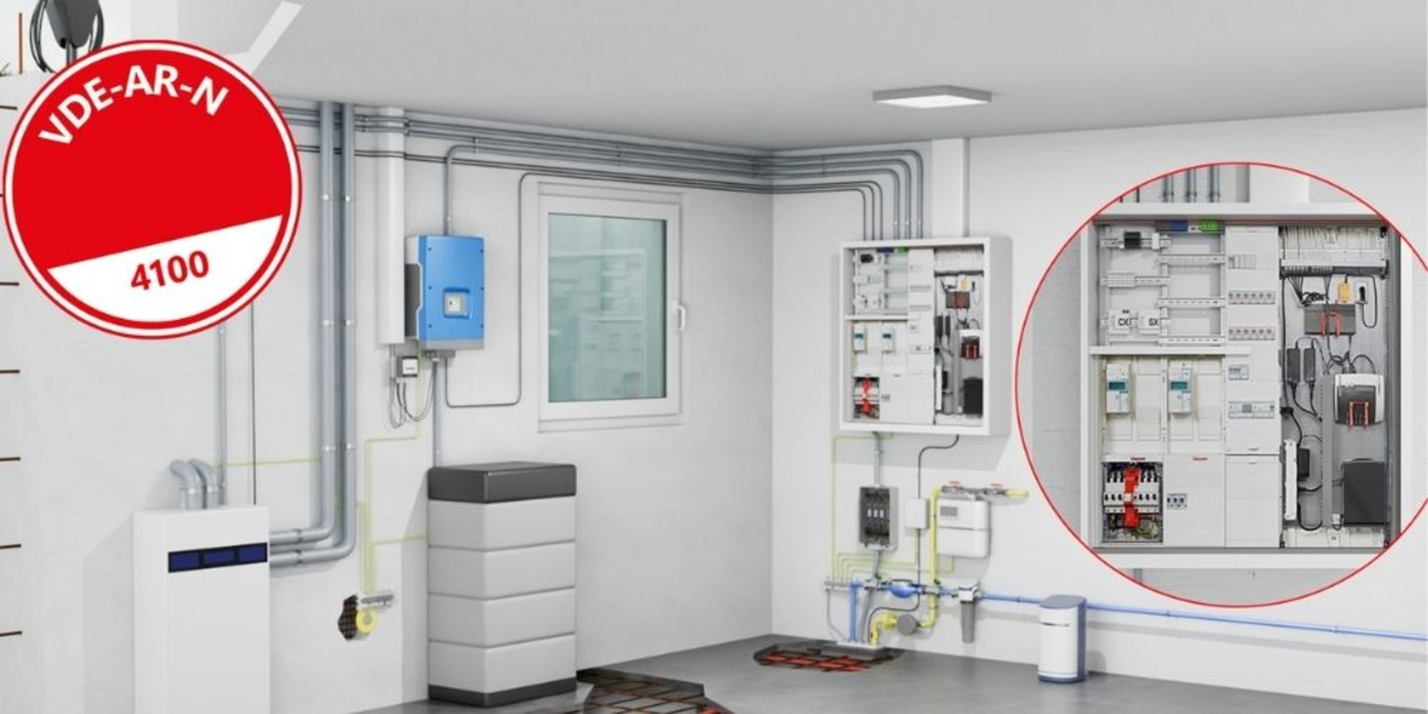 Schutz für Hausanschluss, Zähler, Unterverteilung bei Elektro Geburzi in Heilbad Heiligenstadt
